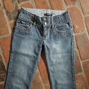 Daisy Fuentes jean capri pants